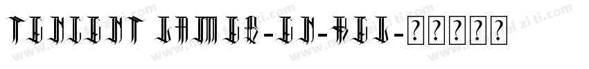 Tencent Games-EN-Reg字体转换